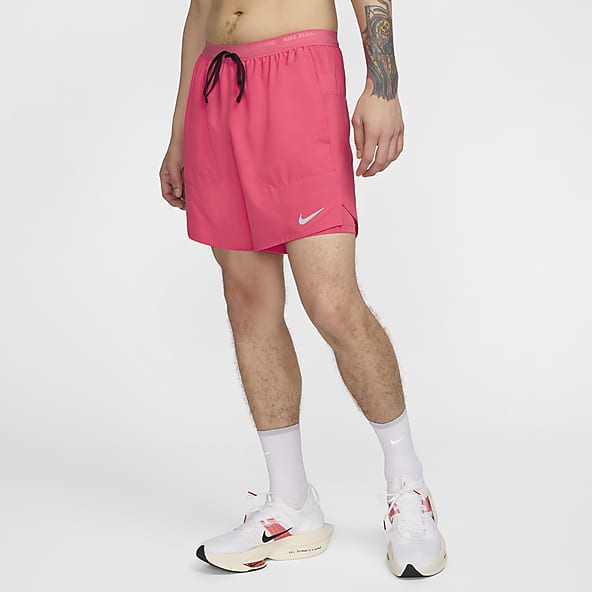 Pink nike cotton shorts deals